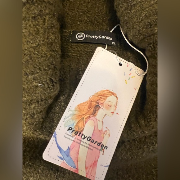 Cozy Olive Green Turtleneck Sweater - Picture 8 of 11